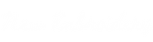New Embroidery logo