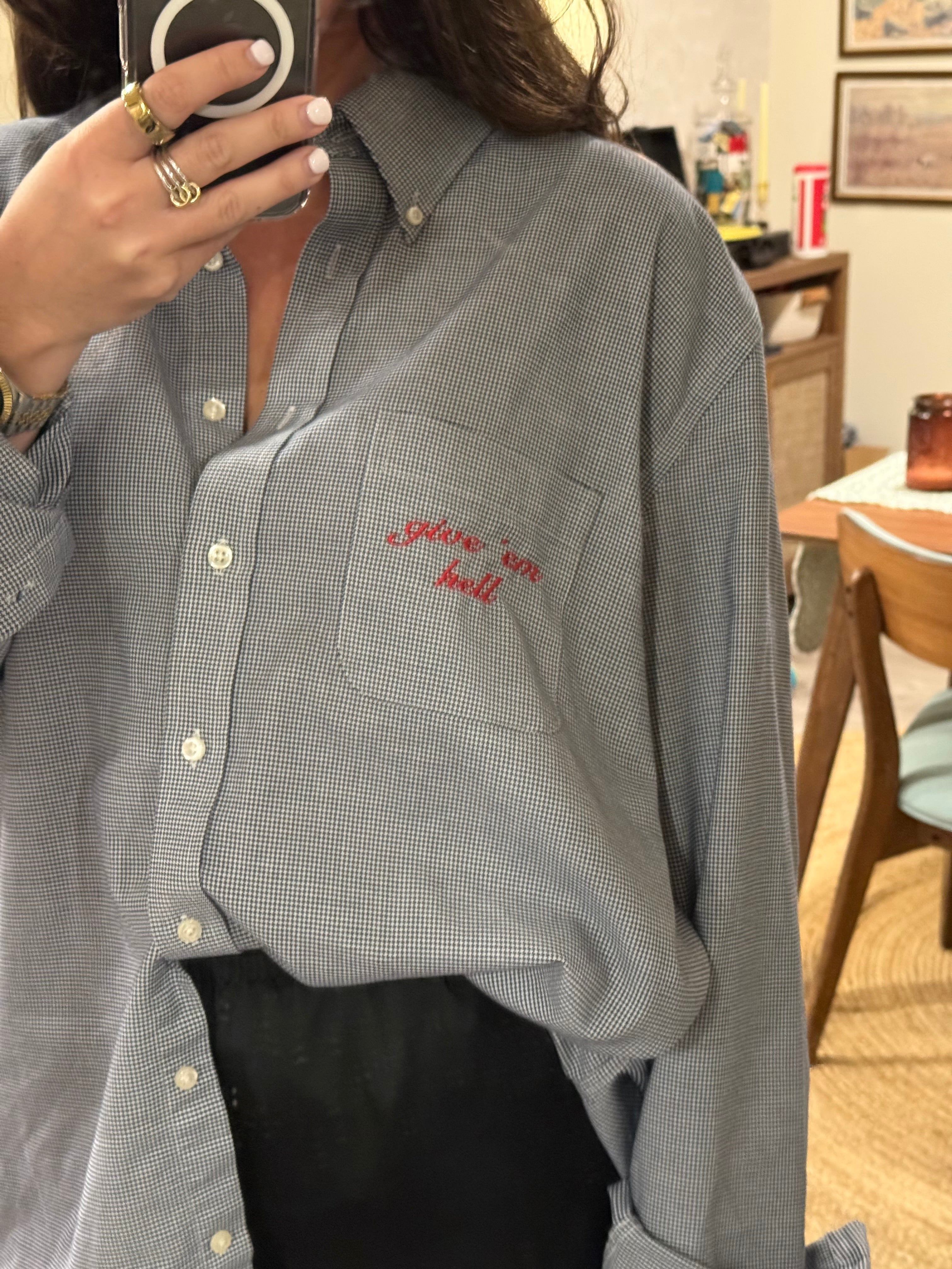 Blind Bag – Custom Embroidered Button Down
