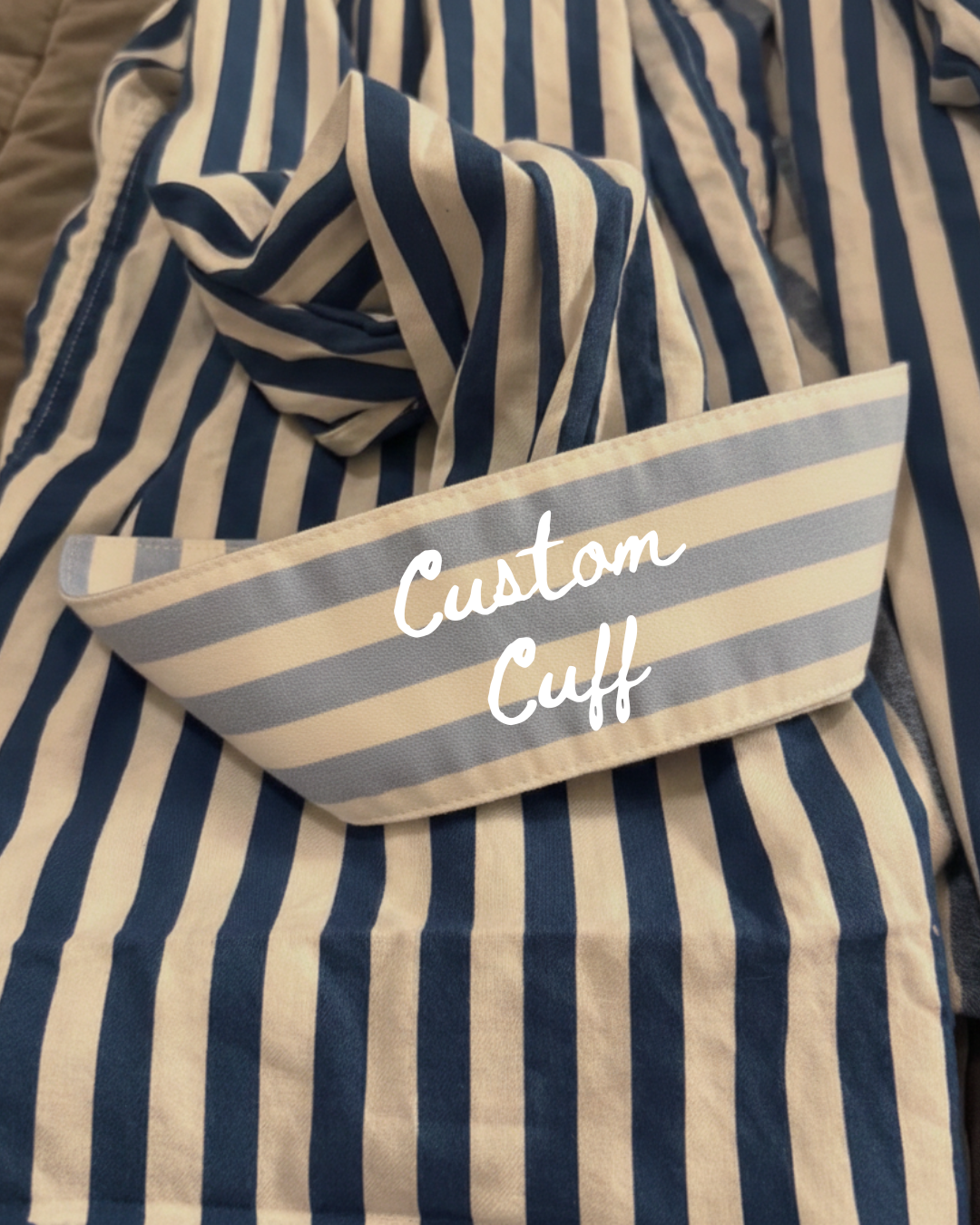 Custom Cuff Stitch Button Down