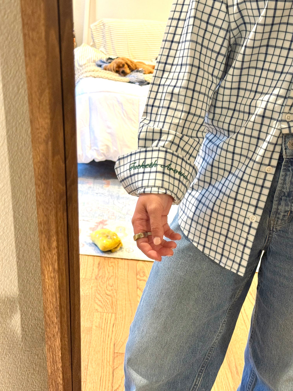 Fucketh Around Button Down - Size S