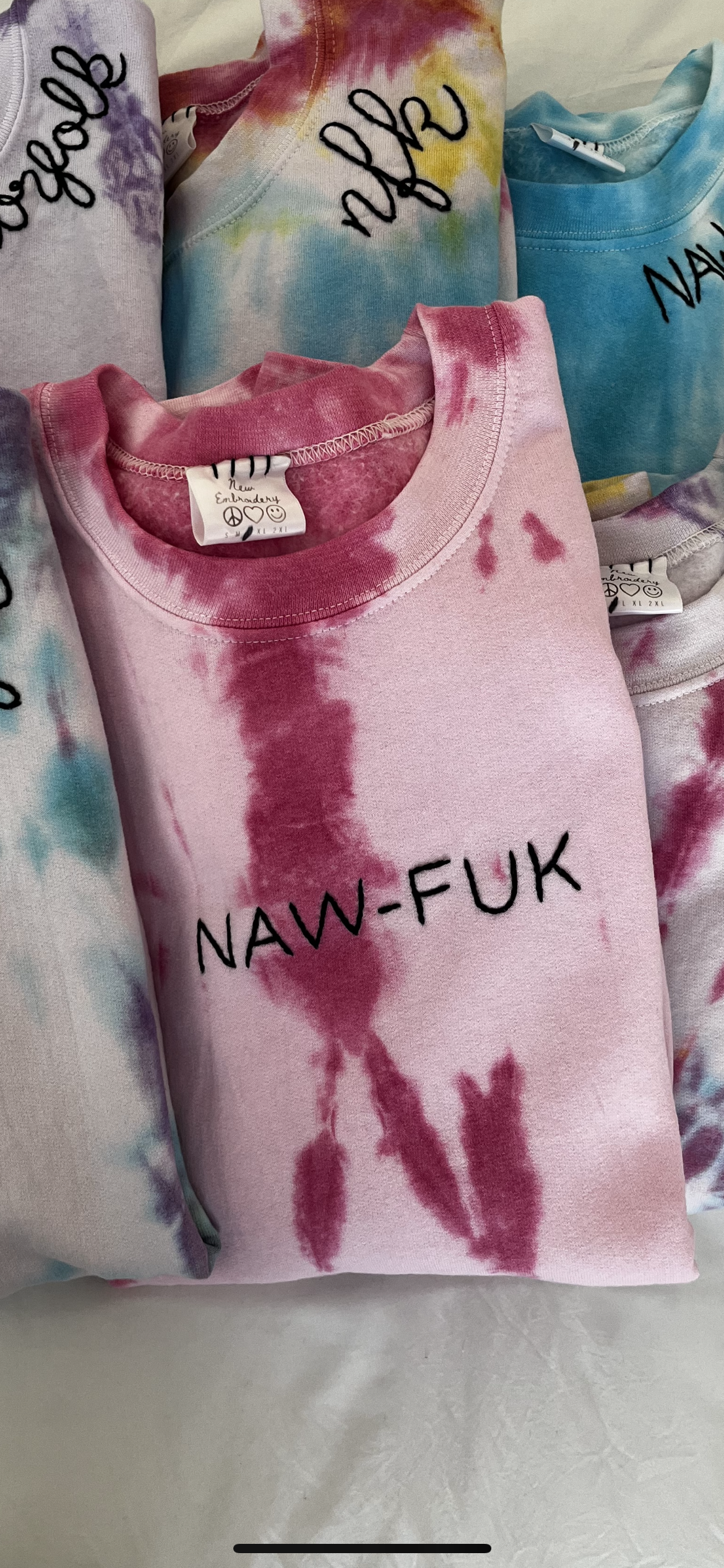 Naw-Fuk Tie Dye T-Shirt