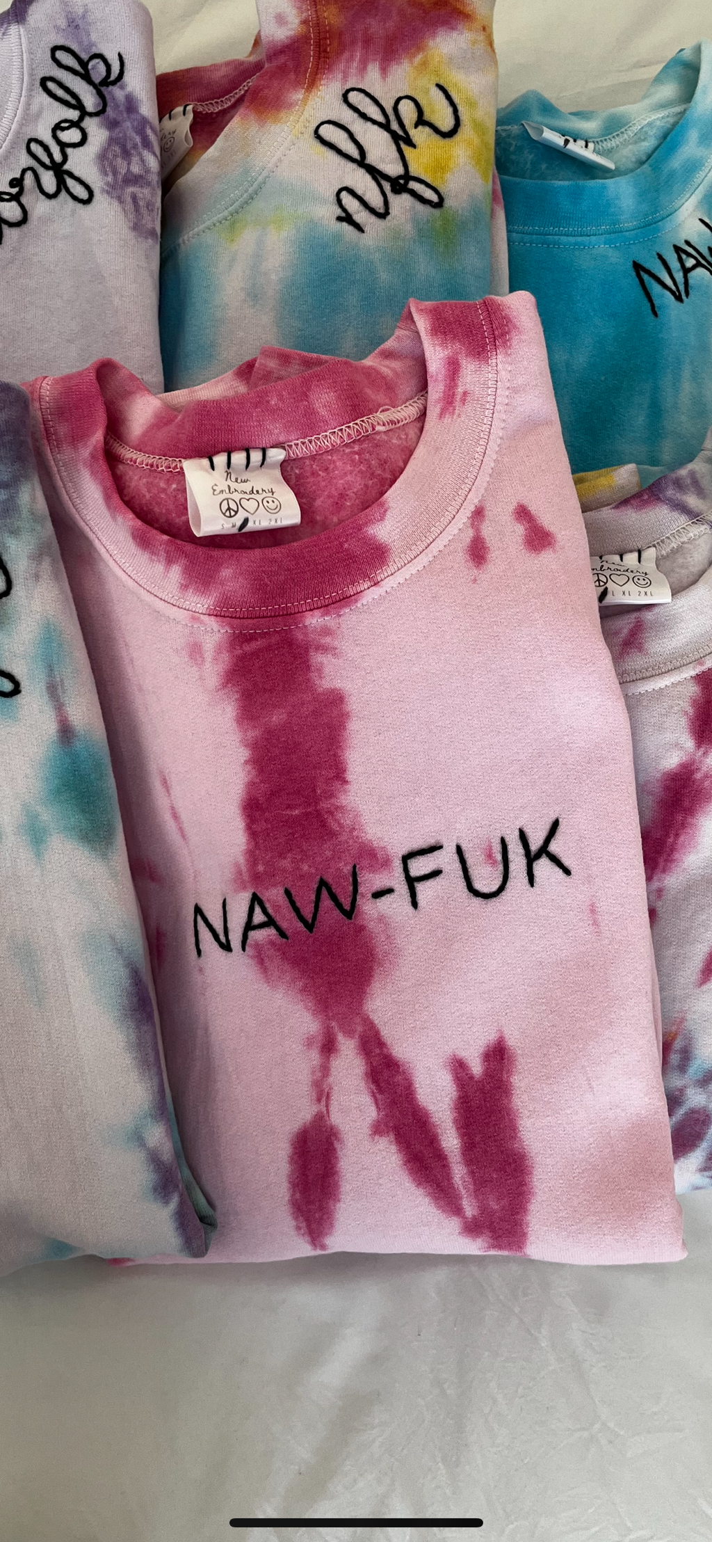 Naw-Fuk Tie Dye T-Shirt
