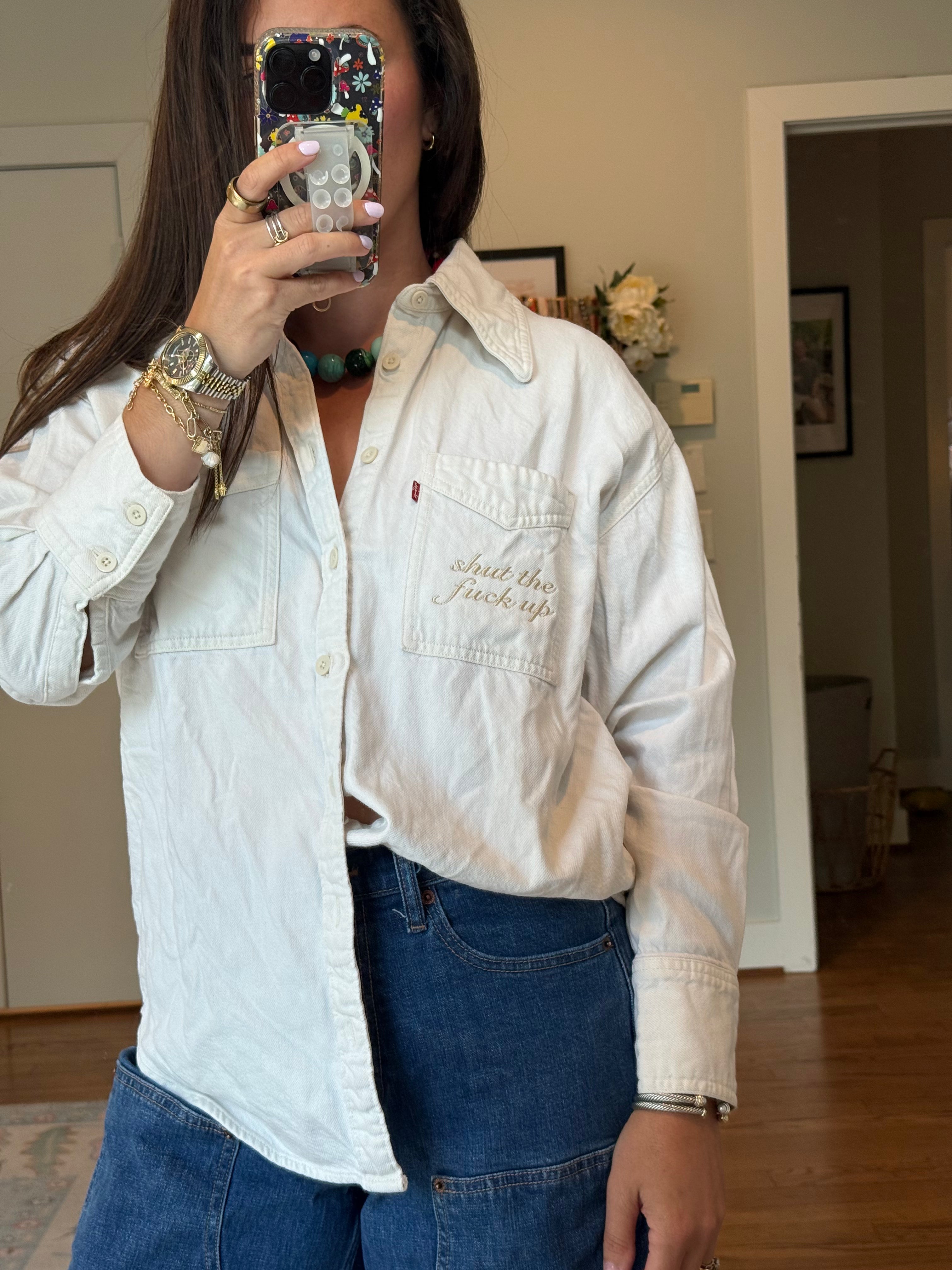 Shut The Fuck Up - Size XS
