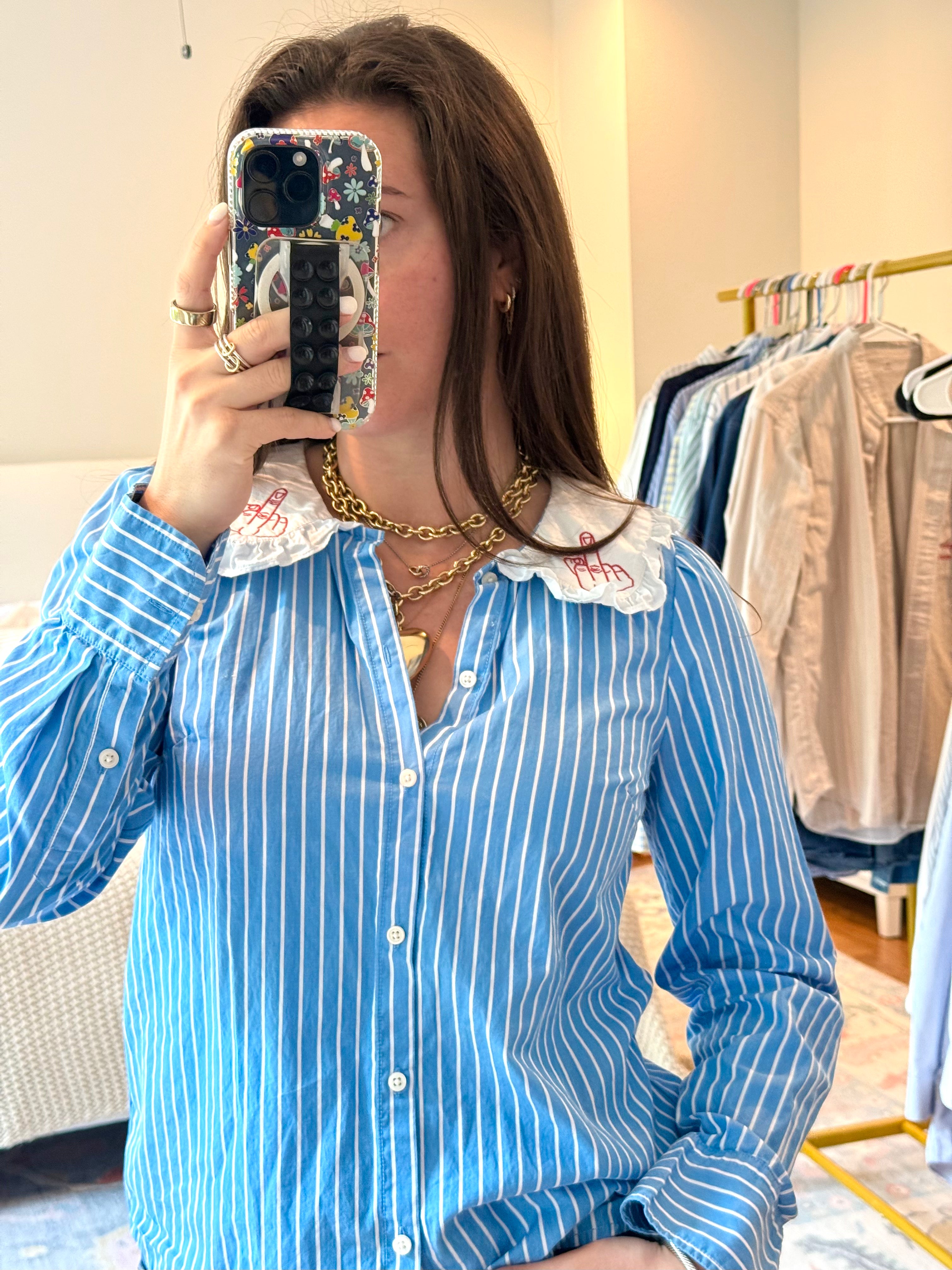 🖕 Button Down - Size 2