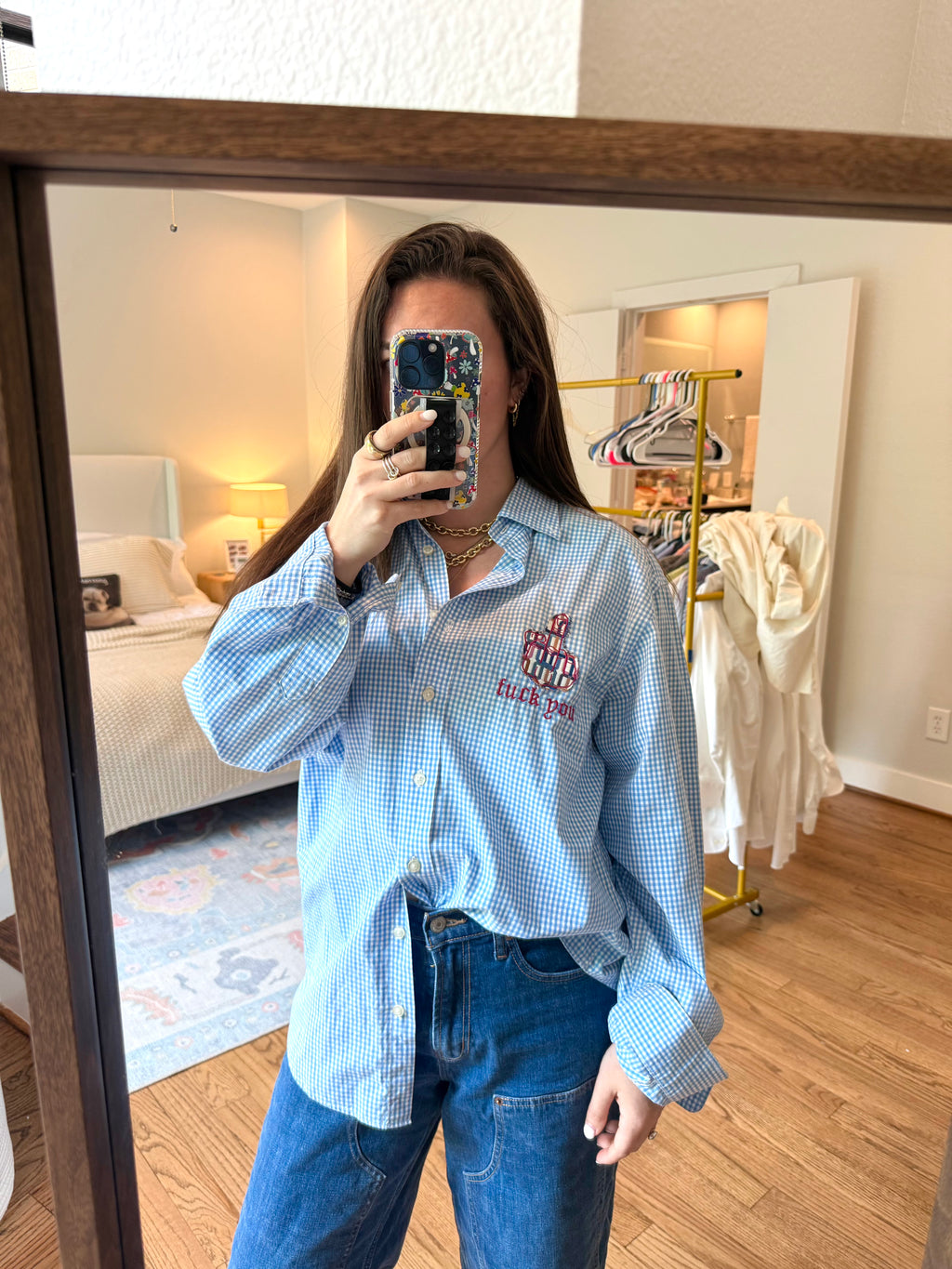 Fuck you Button Down - Size M