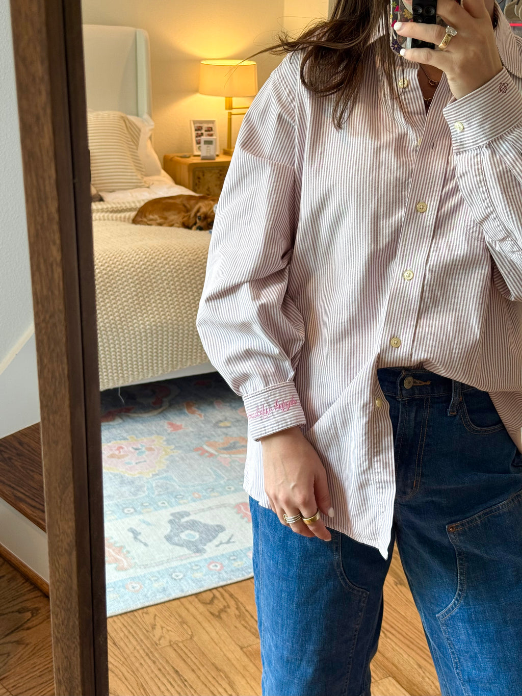Probaly High AF Button Down -Size L