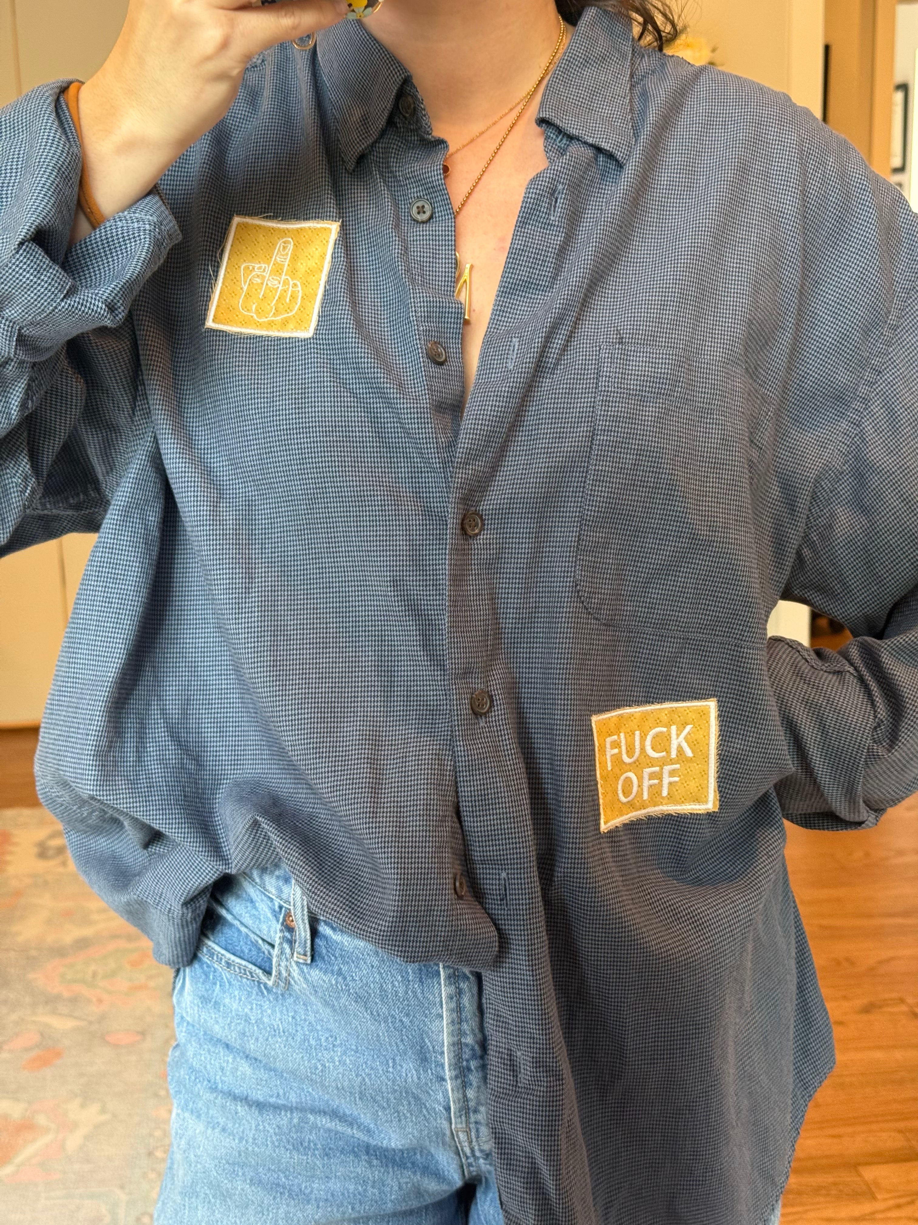 Fuck Off - Size XL