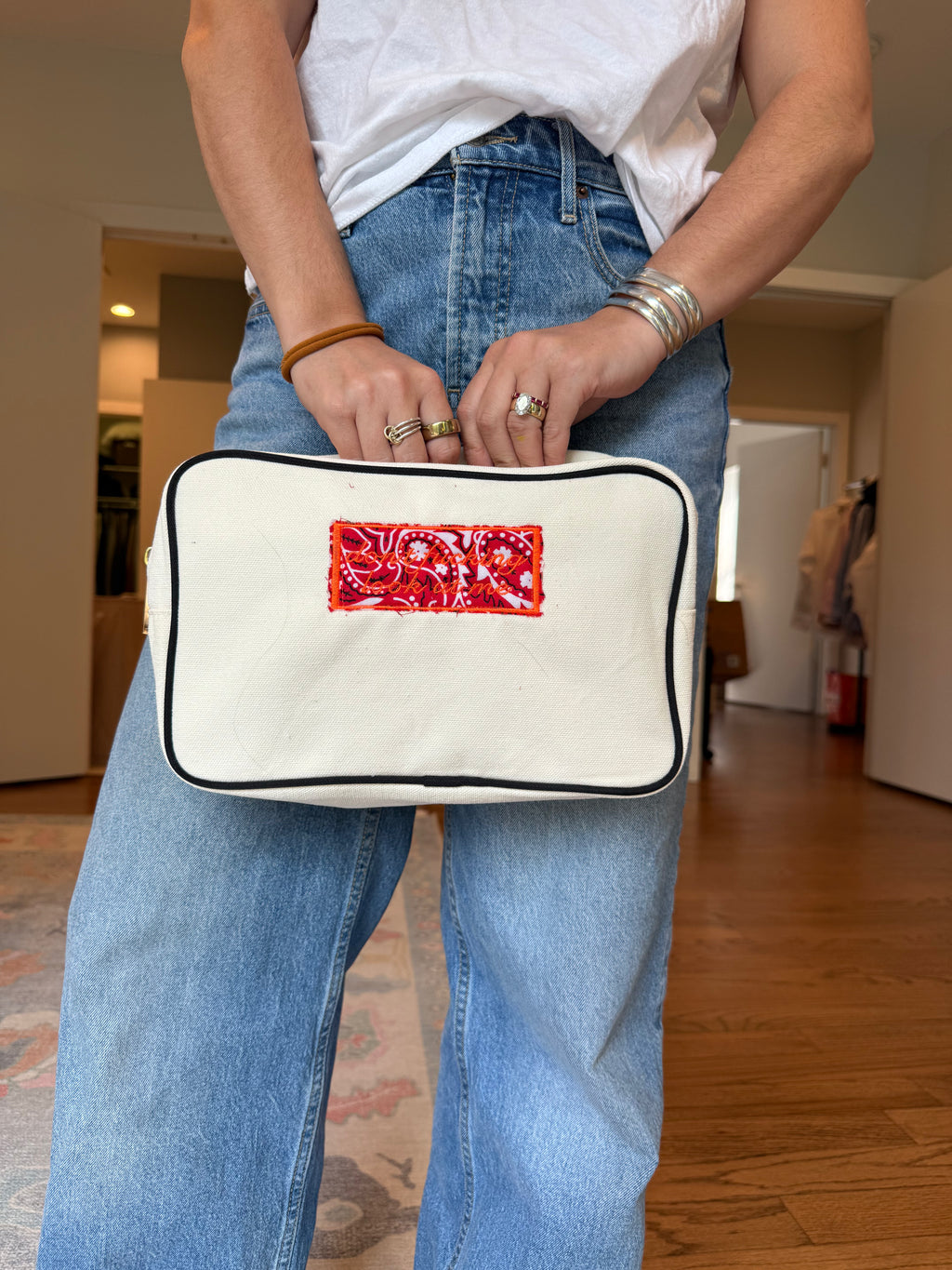 Don't Fucking Look At Me Canvas Pouch