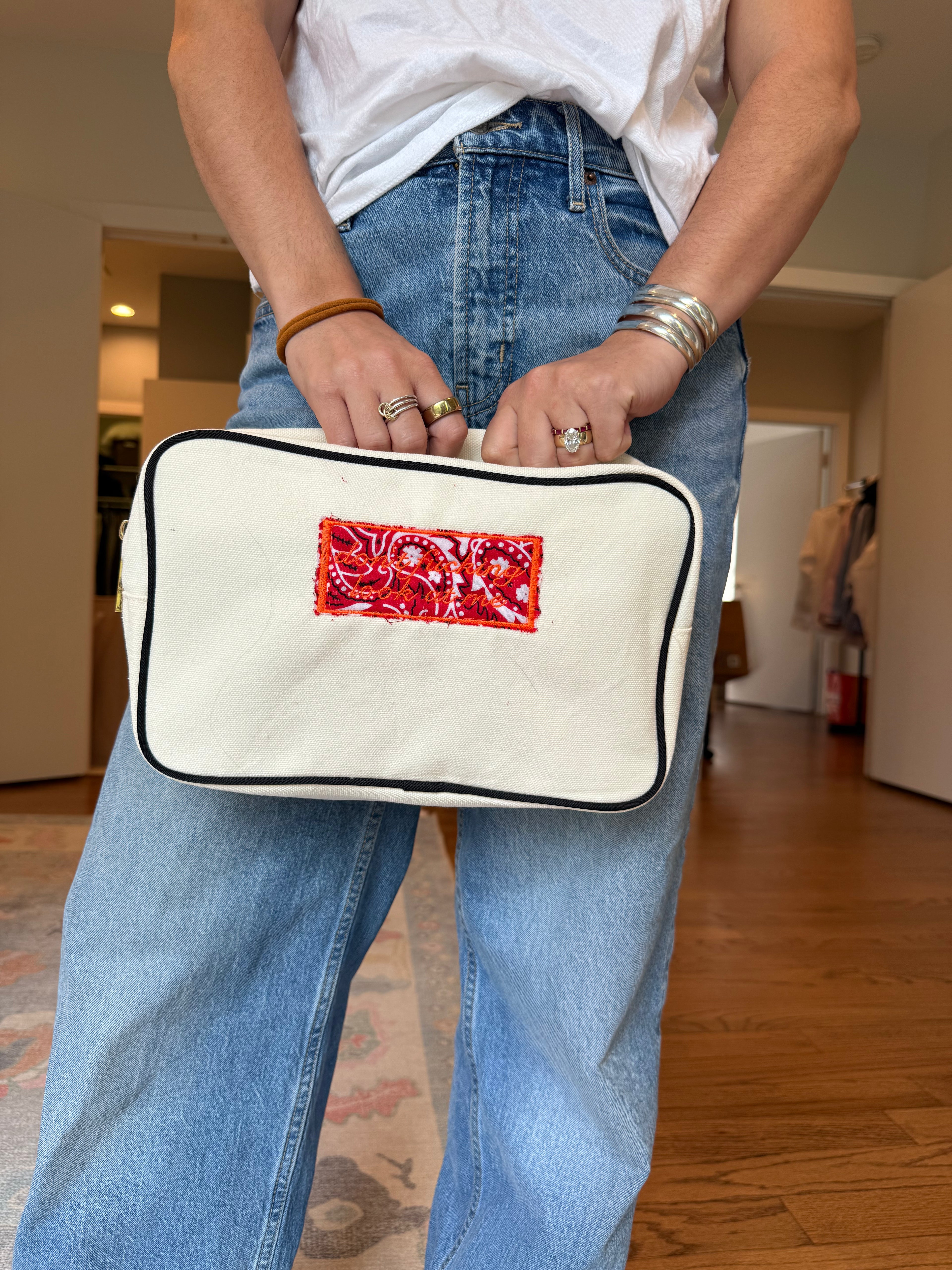 Don't Fucking Look At Me Canvas Pouch