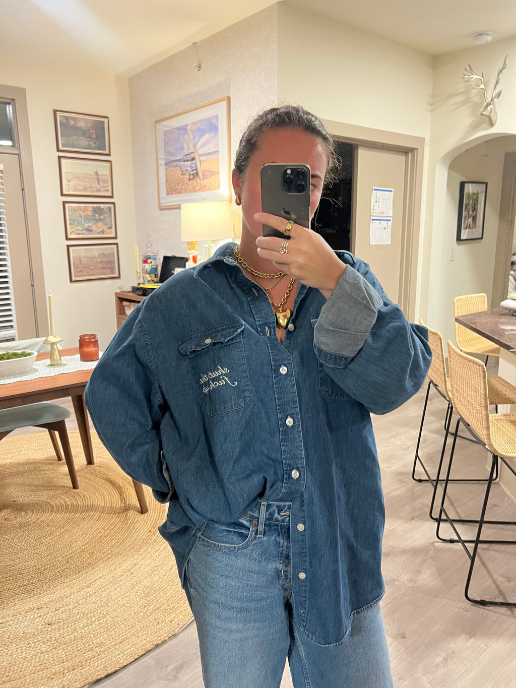 Blind Bag – Custom Embroidered Button Down