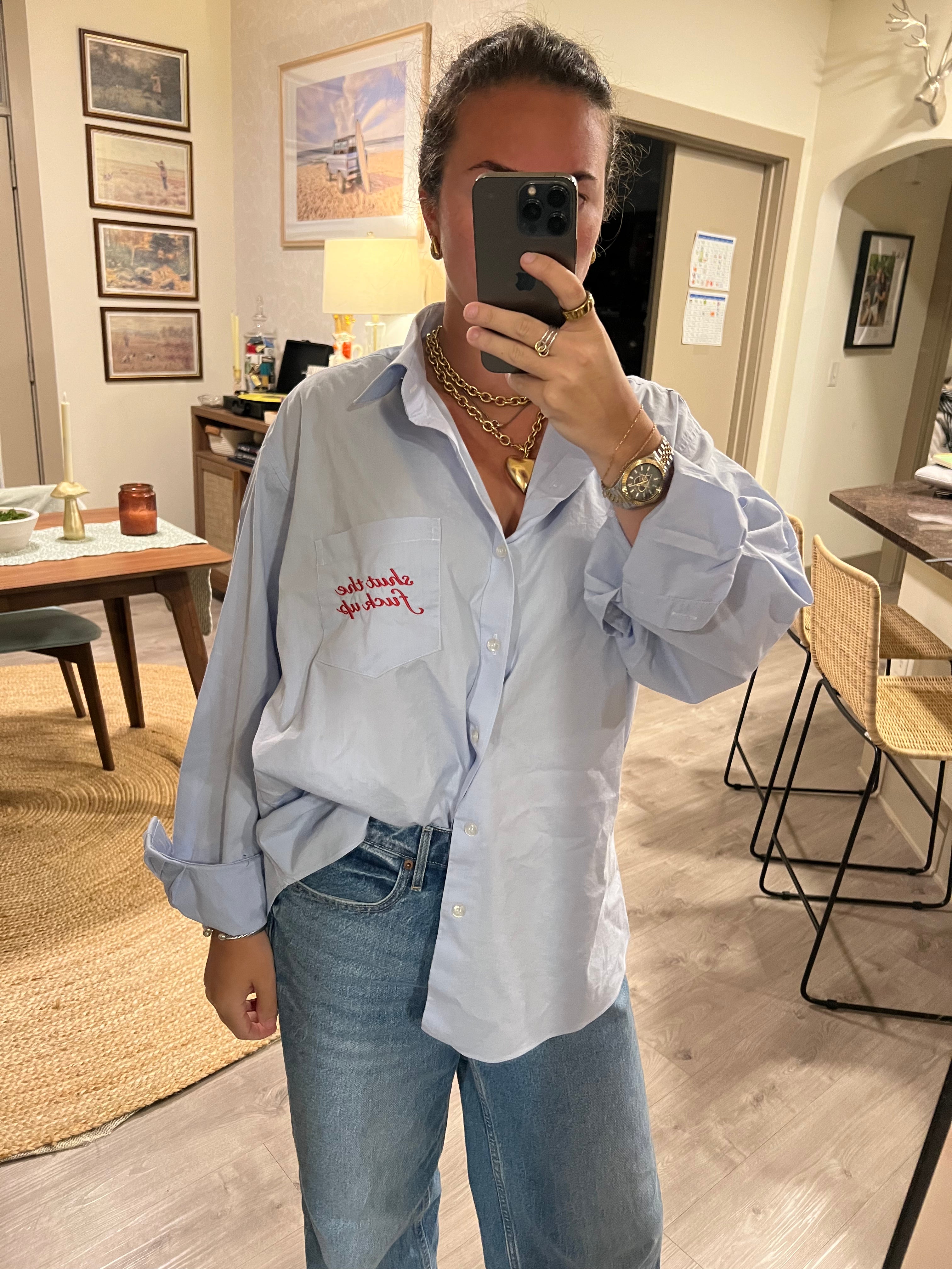 Blind Bag – Custom Embroidered Button Down