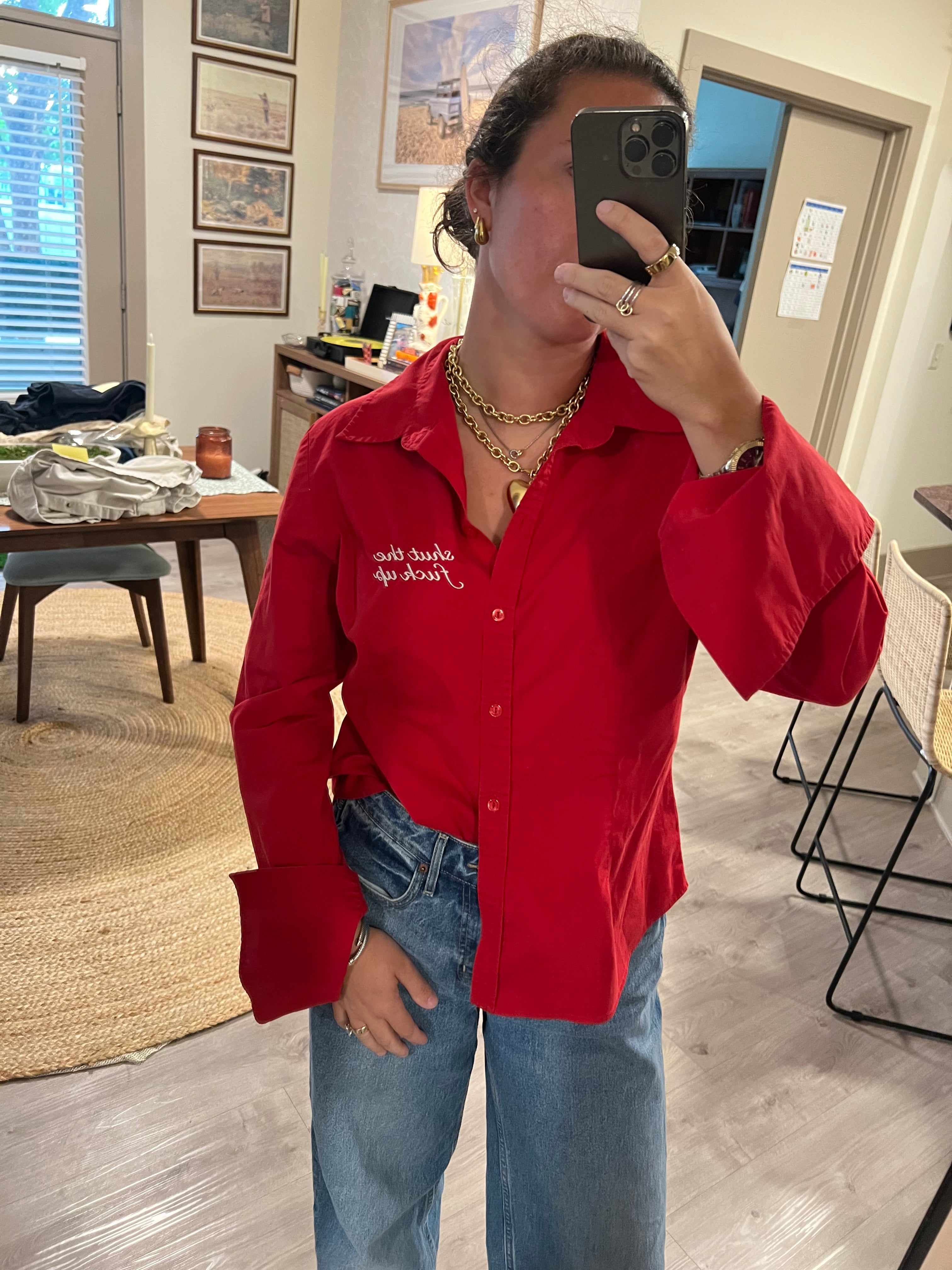 Blind Bag – Custom Embroidered Button Down