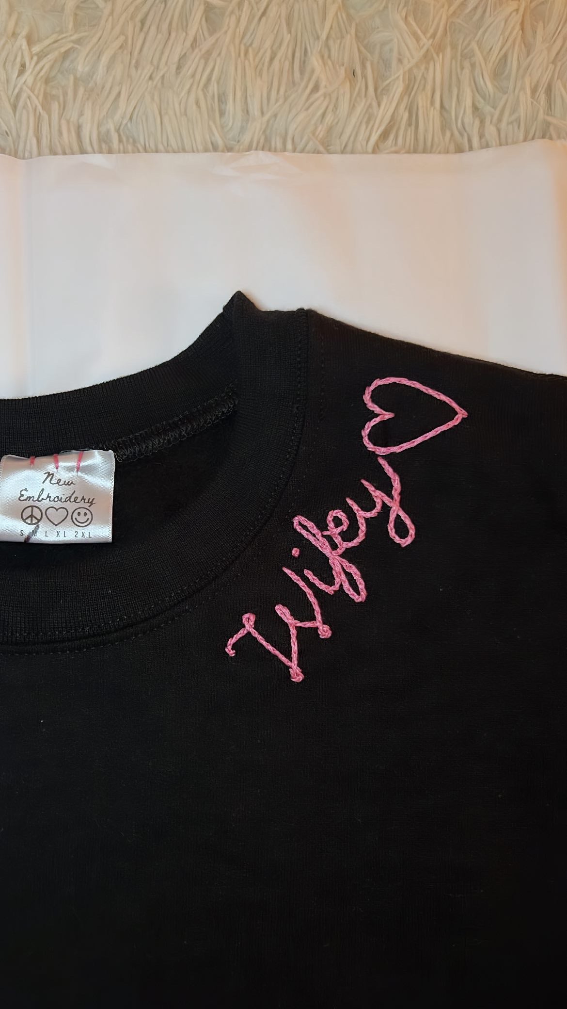 Custom Collar Crewneck